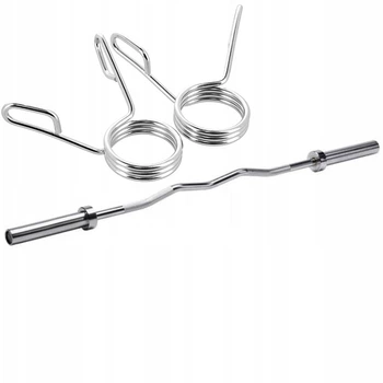 Гриф для штанги w-образный Newt NE-OL-W-120 V, Olimpic, с замками, 1.2 м, Ø 50 мм (NE-OL-W-120-RT)