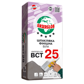 Штукатурка акриловая мозаичная Anserglob (PK) для цоколя 25 кг