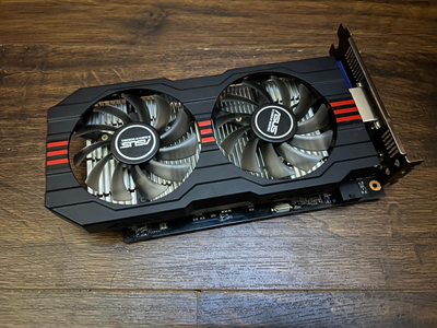 Видеокарта Asus GeForce GTX 750Ti 2GB GDDR5 (GTX750TI-OC-2GD5) Б/У