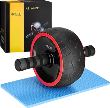 Ролик (гимнастическое колесо) для пресса 4FIZJO Ab Wheel XL Black/Red (P-5907739312747)