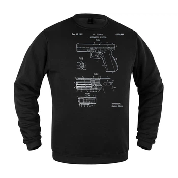 Свитшот зимний Glock M Combat Black