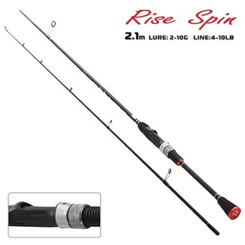 Спінінг штекерний лайт "Rise spin" 2.1м 2-10г 2к S Sams Fish SF23948
