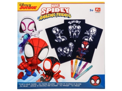 Набор раскрасок из фетра Spidey с фломастерами, Disney, SP22349