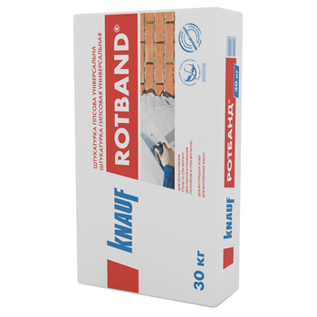 Штукатурка гіпсова Knauf Rotband 5-50 мм 30 кг