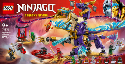 Конструктор LEGO Ninjago Arc Dragon of Focus 869 деталей (71836) 