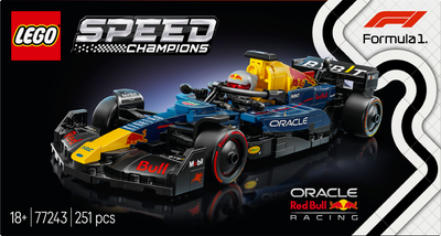 Конструктор LEGO Speed Champions Автомобиль для гонок F1 Oracle Red Bull Racing RB20 251 деталь (77243)