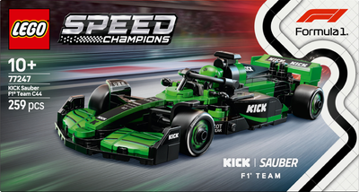Конструктор LEGO Speed Champions Автомобиль для гонок KICK Sauber F1 Team C44 259 деталей (77247)