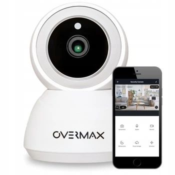 IP-камера видеонаблюдения внутренняя поворотная Overmax Camspot 3.7 Full HD WiFi с датчиком движения