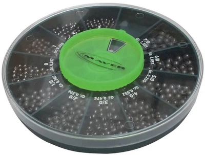 Набір грузил Maver Scatola Pallini Supercalibrati 250 г № 3-7/0 (13003449)