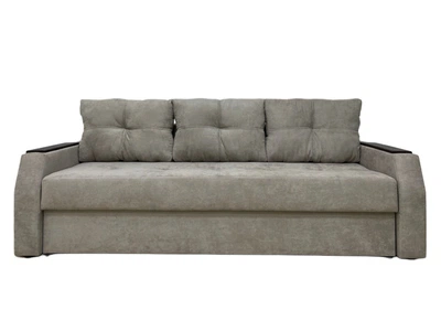 Диван Virkoni Браво 220x90x71 см еврокнижка Аляска 93 светло-серый (44701-010010593)