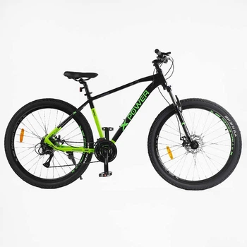 Спортивный велосипед 29 дюймов Corso X-POWER (PW-65113) рама алюминиевая 19, оборудование Shimano Altus 24 скорости, вилка ZOOM