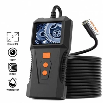 Эндоскопическая камера с экраном Happy Home Digear P230 О974 HD 1080p и светодиодной подсветкой 5 м для профессиональной диагностики