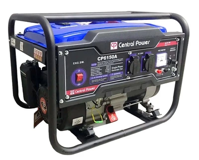 Бензиновий генератор Сentral Power CP6150AE2 (3.5-3.8кВт) с Колесами +Електростартер