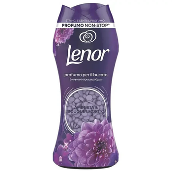 Гранульований кондиціонер для білизни Lenor, Парфумований Ametista & Bouqet Florito, Аметист, 210 г