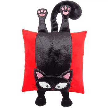 Подушка декоративна "Кіт Чорниш" WP MERCHANDISE FWPCATBLACKIE25BK