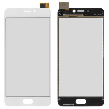 Сенсорний екран (тачскрін) для Meizu M6, білий, high-copy