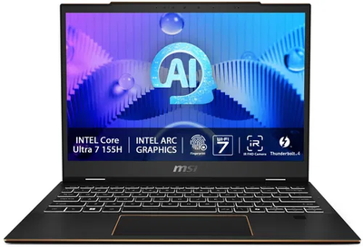 Ноутбук MSI Summit E13 AI Evo Intel Core Ultra 7 32Gb/1Tb Intel Arc Win11P A1MTG-024CZ
