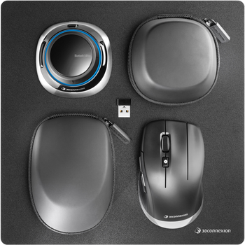 Комплект 3Dconnexion SpaceMouse Kit 2 Wireless/Bluetooth/USB Black (3DX-700136)