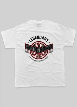 Чоловіча футболка MODNO з STREETWEAR принтом "STREETWEAR" Premium Cotton M Білий (TS002-100-1-030-WH-M)