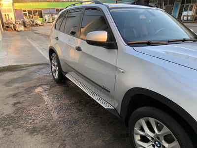 Пороги підніжки Xukey YH-H - 015 для BMW X5 E-70 2007-2013 Чорний