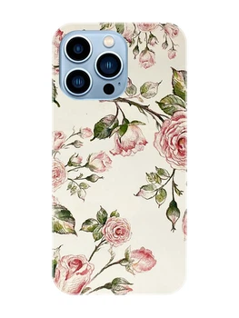 Защитная пленка Розы на заднюю панель для iPhone 13 Pro Max