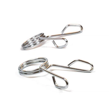 Пружинні замки EasyFit Silver 50 мм для олімпійського грифа 4630356