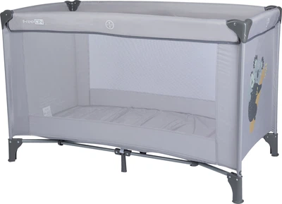 Кровать-манеж детская FreeON Travel Love, grey 4768352