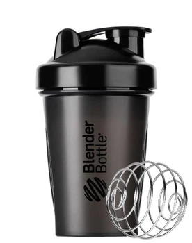 Спортивний шейкер BlenderBottle Classic чорний 590 мл (Classic 20oz Black)