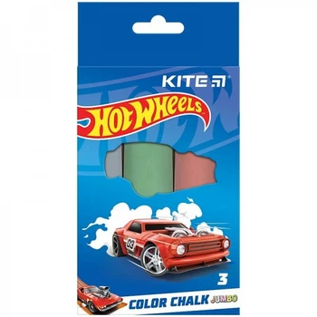 Мел цветной круглый Kite HW HW24-077 3 шт 4965912