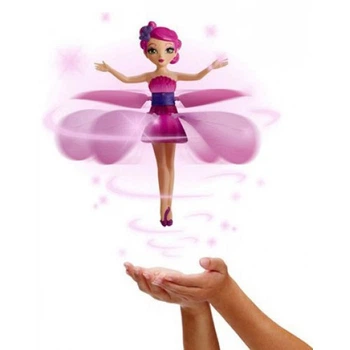Летающая фея Flying Fairy интерактивная игрушка для девочек с управлением полетом