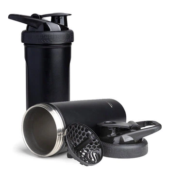 Термошейкер SmartShake Insulated Steel чорний 750 мл (11152001)