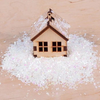 Снег искусственный Novogod'ko 974176 80 г белый перламутровый мелкий 4988576
