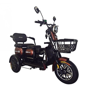 Електротрайк FADA OLDi MAX 1100W Коричневий