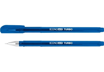 Ручка гелева ECONOMIX Turbo 11911-02 0,5мм синя (12/144) /E11911-02/