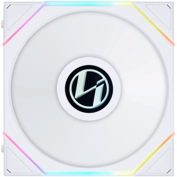 Кулер для корпуса Lian Li Reverse TL LCD 120-3 White (G99.12RTLLCD3W.00)