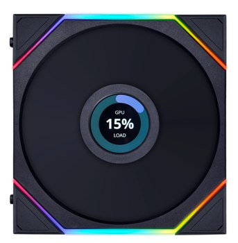 Кулер для корпуса Lian Li Reverse TL LCD 140-1 Black (G99.14RTLLCD1B.00)