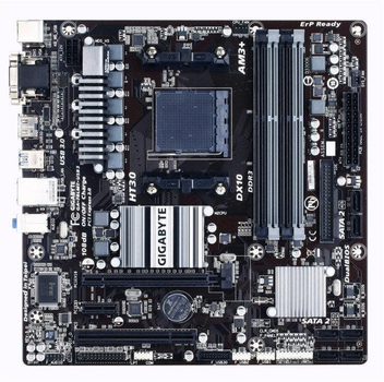 Материнская плата Socket AM3+ GIGABYTE GA-78LMT-USB3 REV 4.1 с HDMI Видео, USB 3.0 ( sAM3+ / AM3, DDR3, 760G ) Б/У