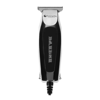 Триммер для стрижки волос Hairway Barber 02051, 46 мм, аккумуляторно-сетевой, 0.3–13 мм, черный