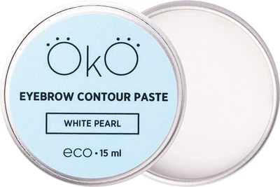 Паста для брів контурна OKO Eyebrow Contour Paste White Pearl, 15 мл