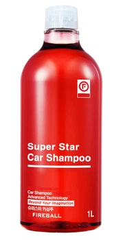 Автошампунь FIREBALL Super Star Car Shampoo червоний 1л (215009)