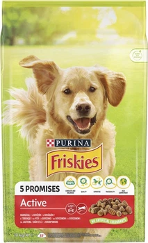 Сухий корм для собак Friskies Active з яловичиною 15 кг
