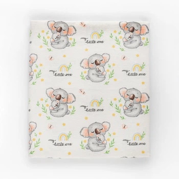 Пеленка для младенцев Dexter`s фланель koala 80-100см молочный