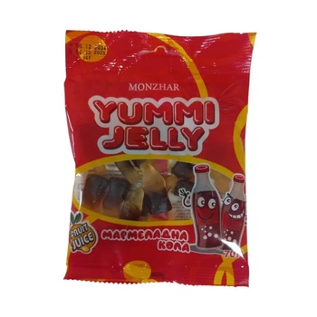 Жевательный мармелад Monzhar Yummi Jelly Кока-кола, 70 г