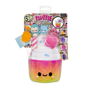 М’яка іграшка-антистрес Fluffie Stuffiez поліестер 13х29 см Фрікшейк (699040)