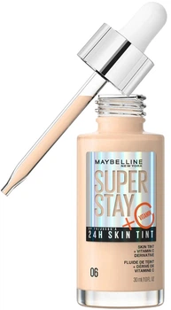 Тональний крем Maybelline New York Super Stay 24H Skin Tint освітлюючий 06 30 мл (3600531672355)