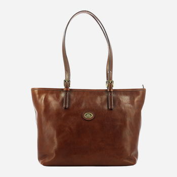 Torba shopper damska skórzana
