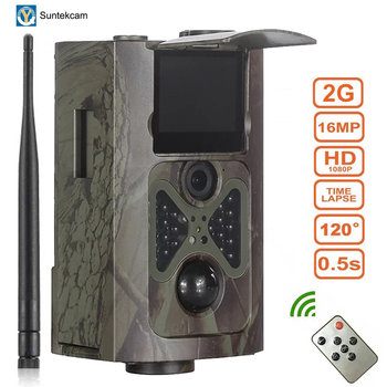Фотопастка Suntek HC 550M/G 25м, кут огляду 120°, датчик руху, GSM модуль 3G, нічна зйомка, фото і відео запис