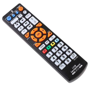 Навчальний пульт ДУ для ТВ TV L336 навчальний інфрачервоний Black (312667)