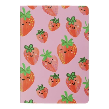 Книга записная Buromax Fruits А5 в клетку 32 листа прошитая обложка (BM.24822103-29)