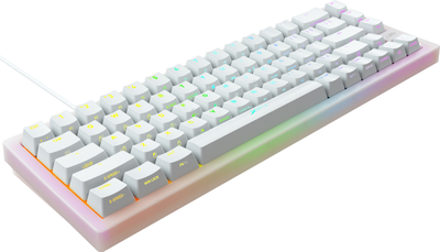 Клавіатура Xtrfy K5 Kailh Red підсвітка, білий (K5-RGB-CPT-TPWHITE-R-UKR) 249170